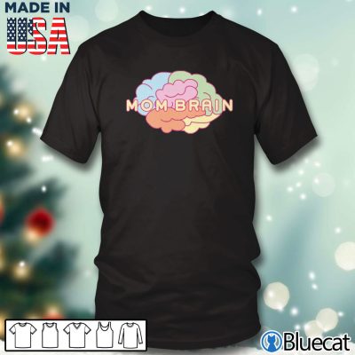 Black T shirt Mom Brain Laura Clery T shirt