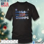 Black T shirt New York City FC 2021 MLS Cup Champions Five Points T Shirt