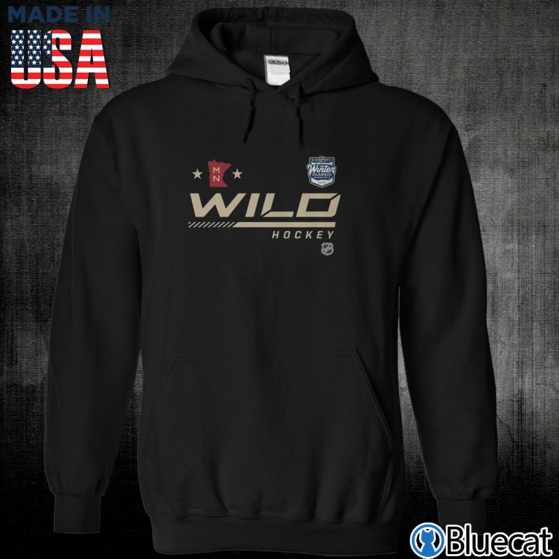 Black Unisex Hoodie Minnesota Wild 2022 Winter Classic Locker Room T Shirt