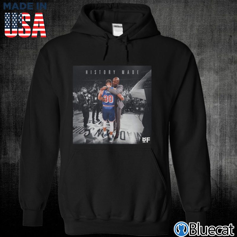 Black Unisex Hoodie Stephen Curry has passed Ray Allen for number 1 on the All Time 3 Pointers T shirt