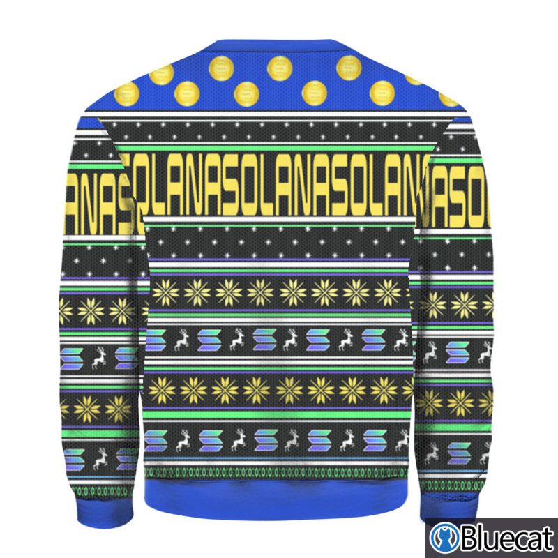 Solana Sol Ugly Christmas Sweater 1