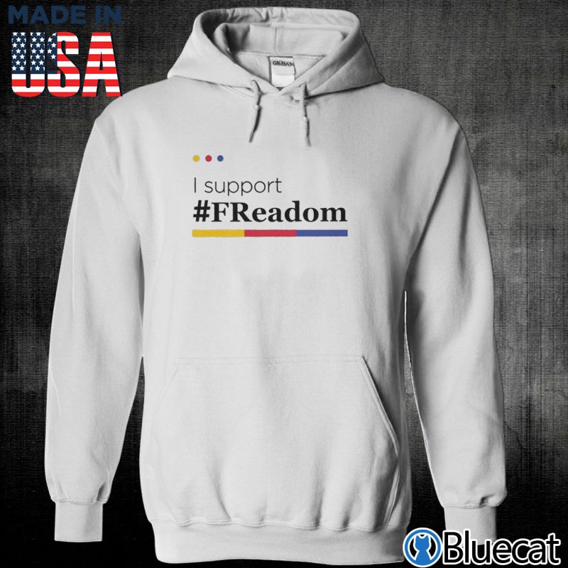 Unisex Hoodie FReadom Librarian I support T shirt