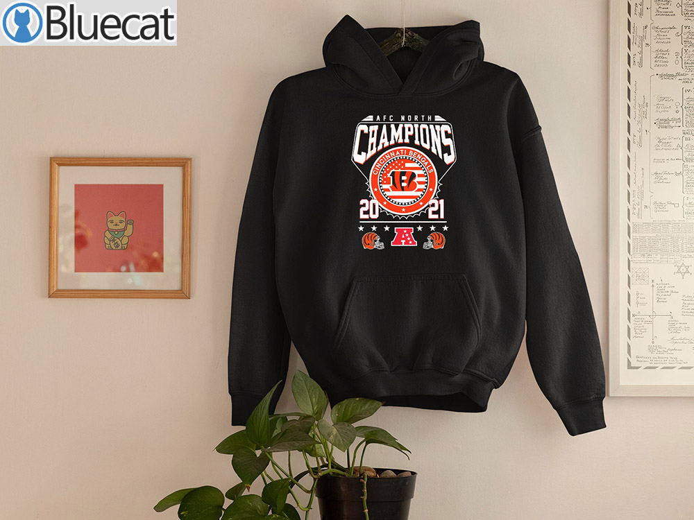 AFC north Champions 2021 Cincinnati Bengals shirt, hoodie, sweatshirt and  tank top