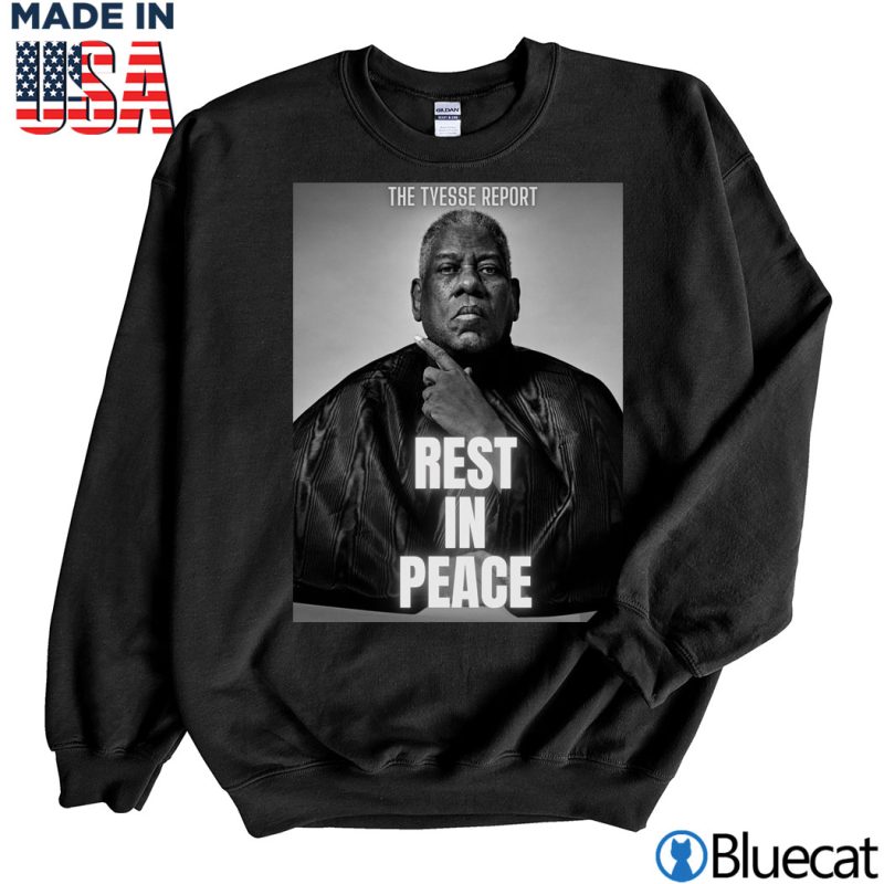 Black Sweatshirt RIP Vogue Andre Leon Talley T shirt