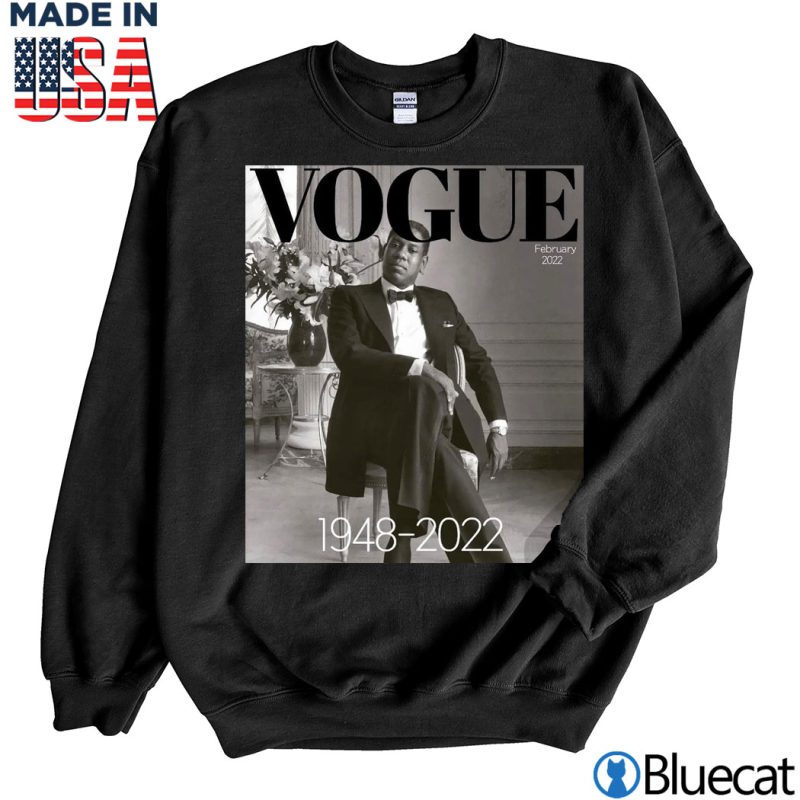 Black Sweatshirt Rest in peace Vogue Andre Leon Talley T shirt
