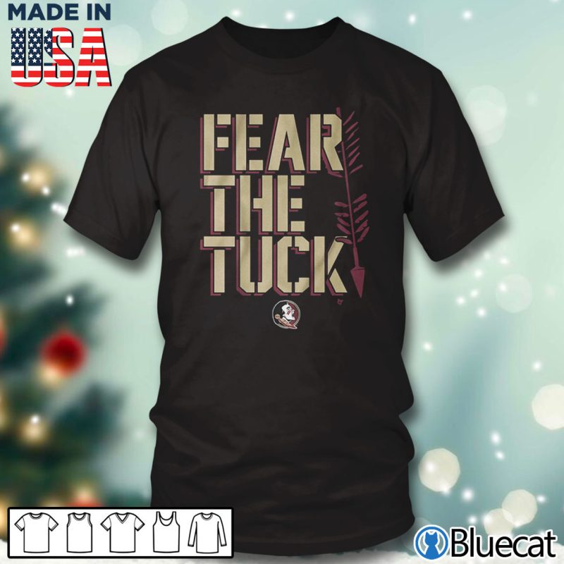 Black T shirt Florida State Fear The Tuck T shirt