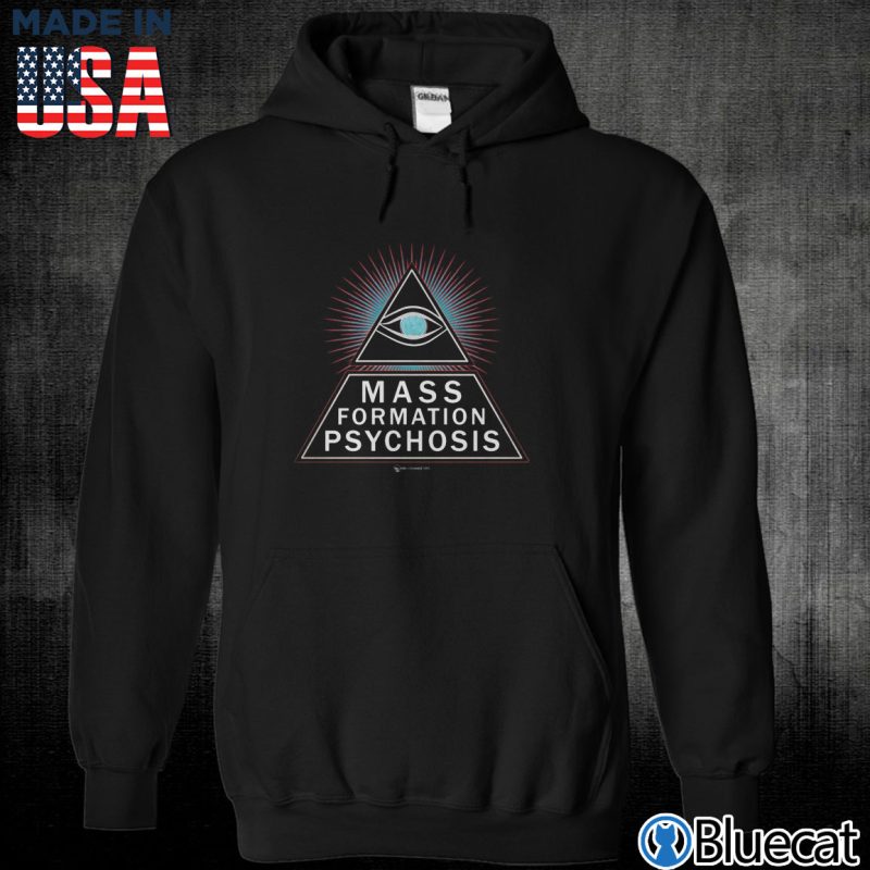 Black Unisex Hoodie Mass Formation Psychosis T shirt