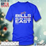 Blue T shirt Buffalo Bills 2021 AFC East Division Champions Trophy T Shirt