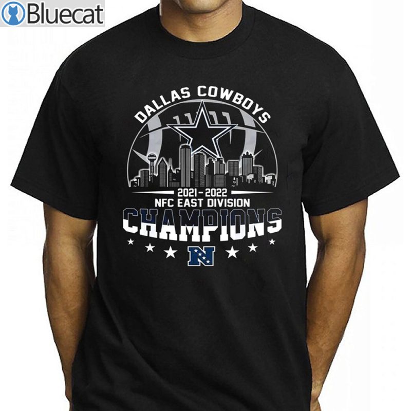 Dallas Cowboys 2021 2022 NFC East Division Champions Shirt