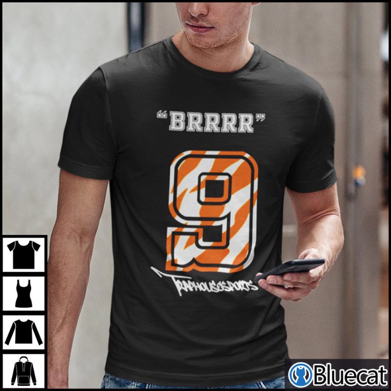 Joe Brrr Joe Burrow 9 T shirt 1