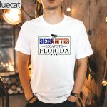 Ron Desantis Escape To Florida Open Lockdown Libs Tour T Shirt 1