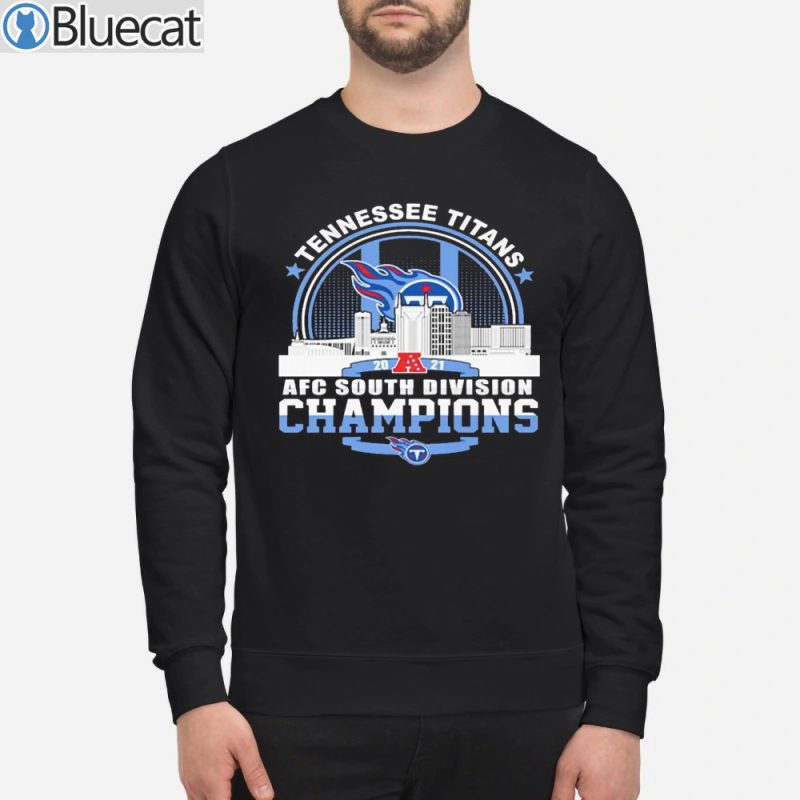 Tennessee Titans 2021 AFC South Division Champions Shirt 1