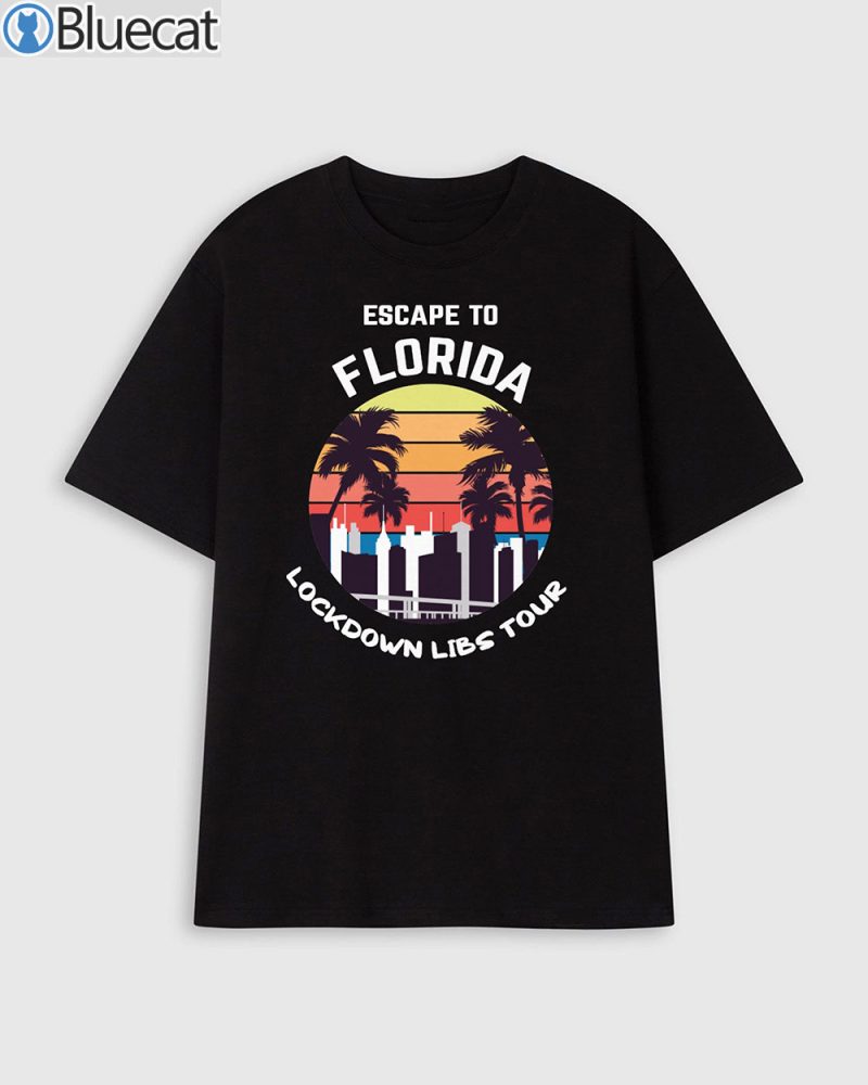 The Lockdown Libs Tour Escape To Florida T shirt Sweatshirt 3