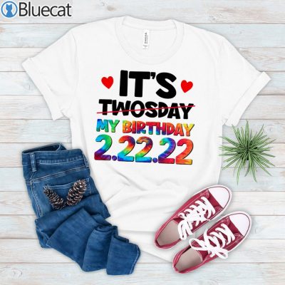 Retro It's Twosday My Birthday 2.22.22 T-shirt