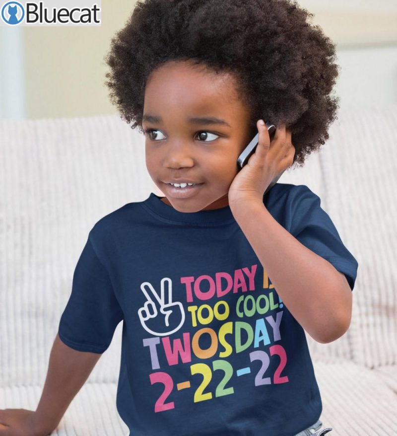 Today is too cool Twosday February 22nd 2022 T shirt 2