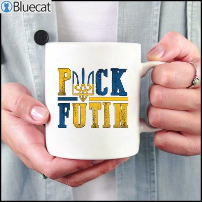 Anti Putin Puck Futin Support Ukraine Mug 1