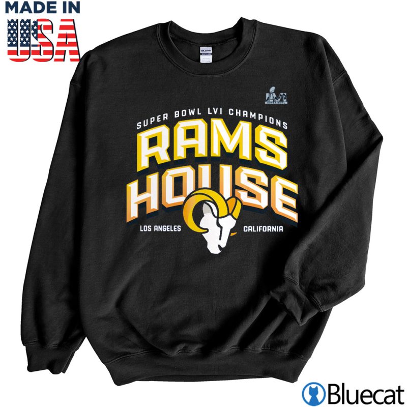 Black Sweatshirt Los Angeles Rams Super Bowl LVI Champions Running Back Hometown T Shirt