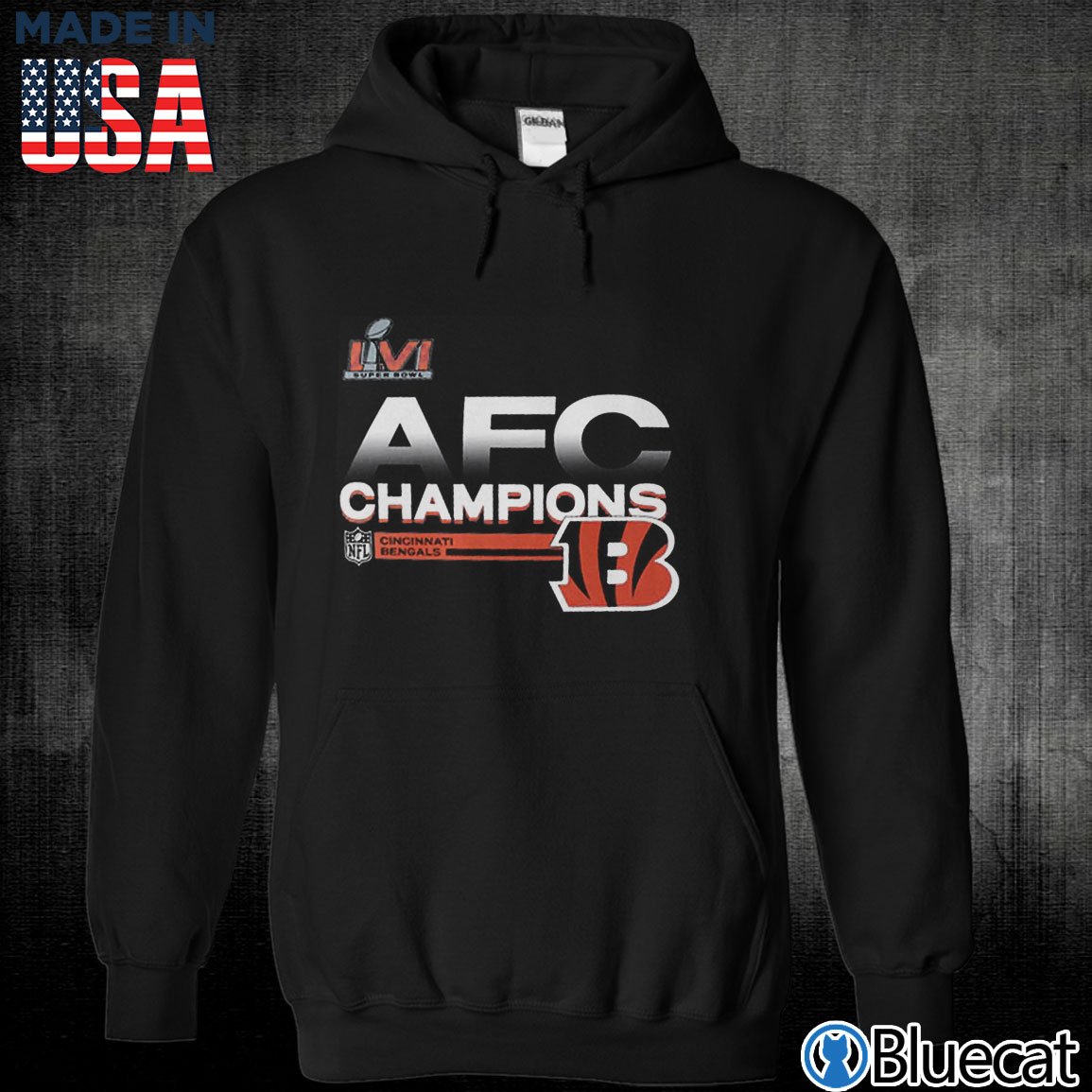 Cincinnati Bengals AFC Champions Locker Room Trophy Collection