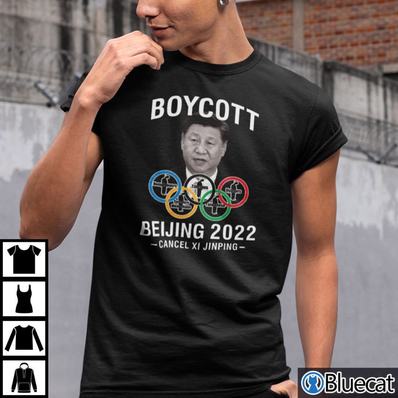 Boycott Beijing 2022 Stop Chinese President Xi Jinping T Shirt