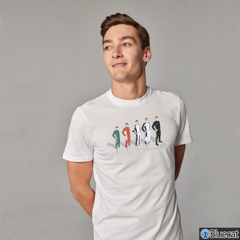George Russell Graphic T Shirt
