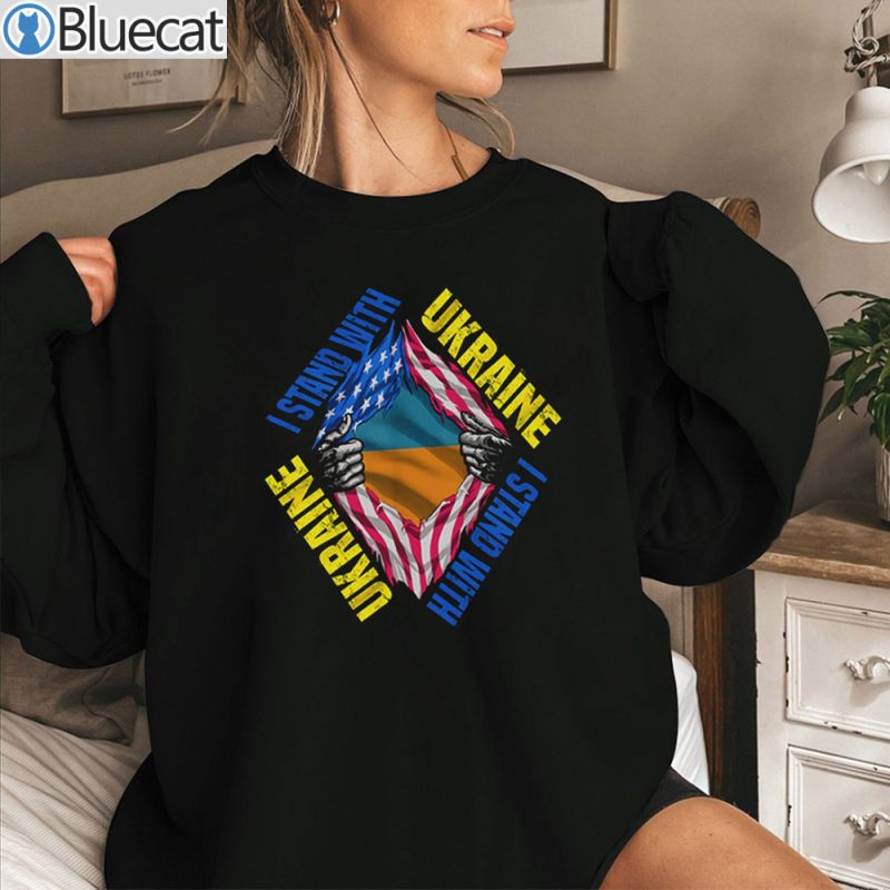 I Stand With Ukraine Sweatshirt Hoodie