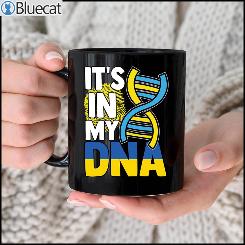 Its In My DNA Ukraine Free Mug 1