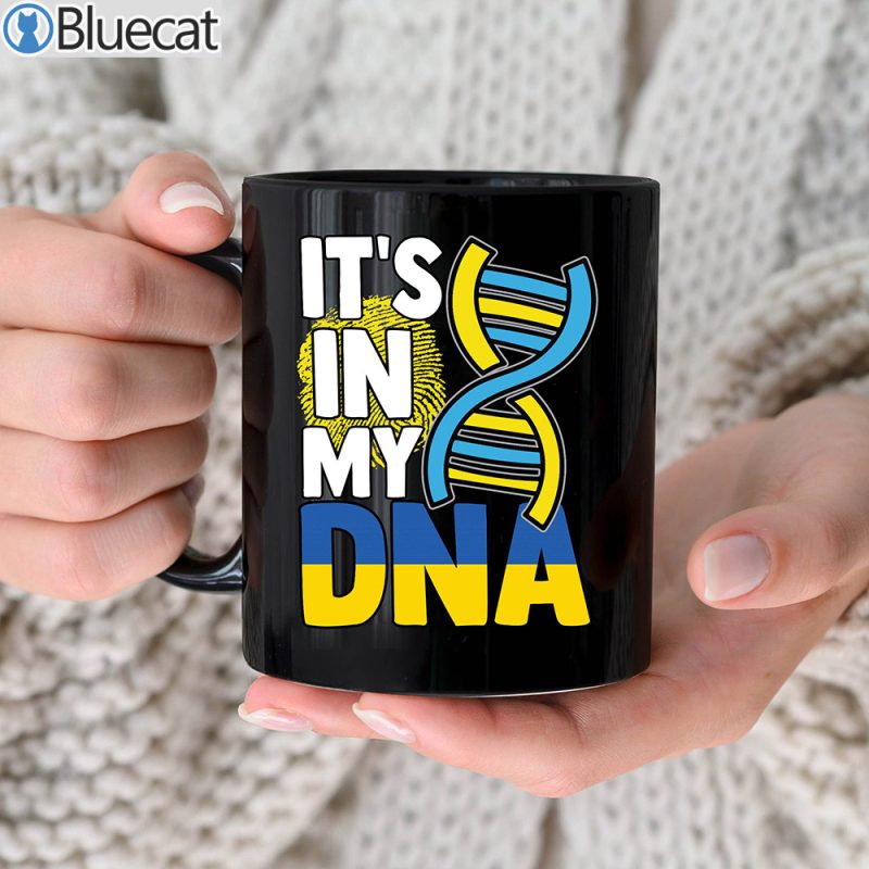 Its In My DNA Ukraine Free Mug