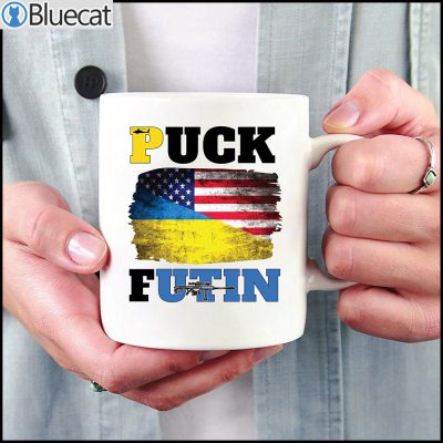 Puck Futin Stop War I Stand With Ukraine Mug 1