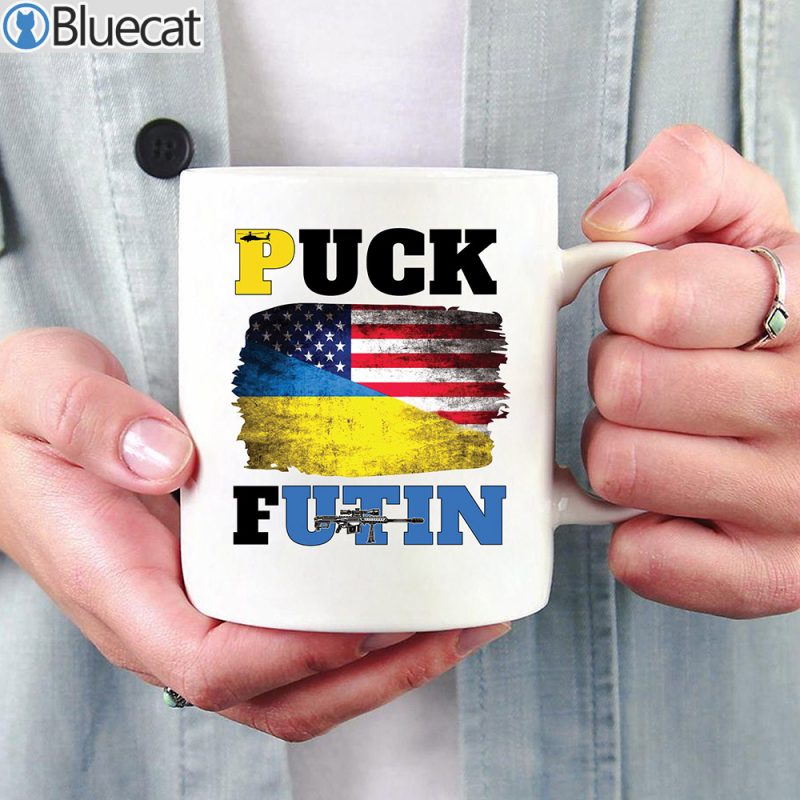 Puck Futin Stop War I Stand With Ukraine Mug