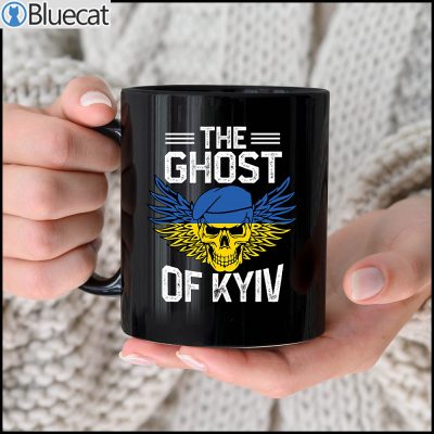 The Ghost Of Kyiv Free Ukraine Mug 1