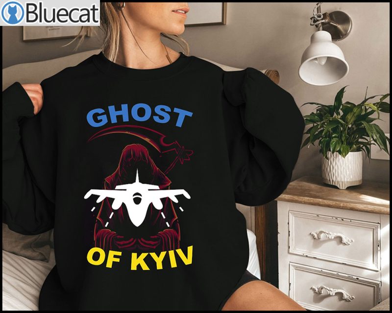 The Ghost Of Kyiv I Stand With Ukraine T shirt Sweatshirt 1