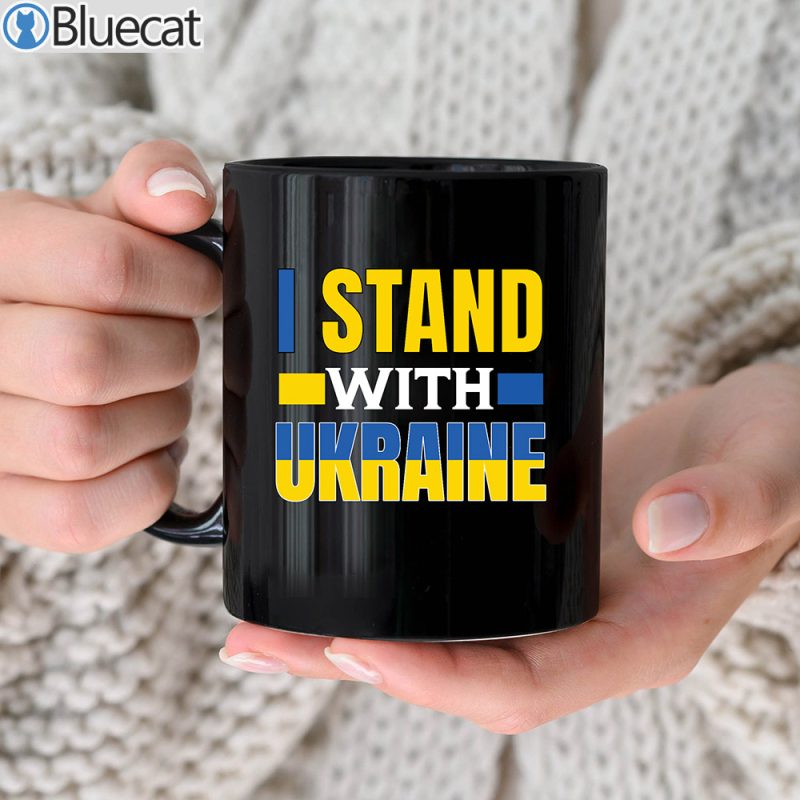 Top War Support Ukraine I Stand With Mug