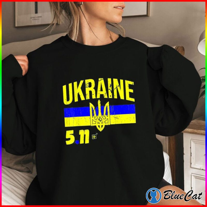 5.11 Ukraine Flag Volodymyr Zelensky Support Sweatshirt 1