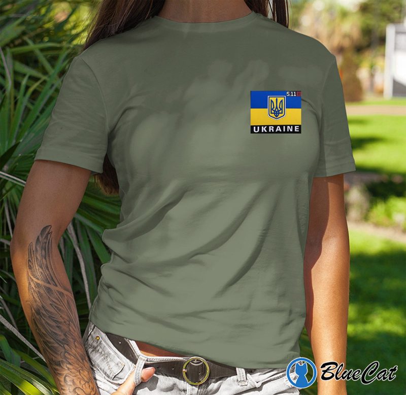 5.11 Ukraine Tactical Ukrainian Flag Shield Shirt