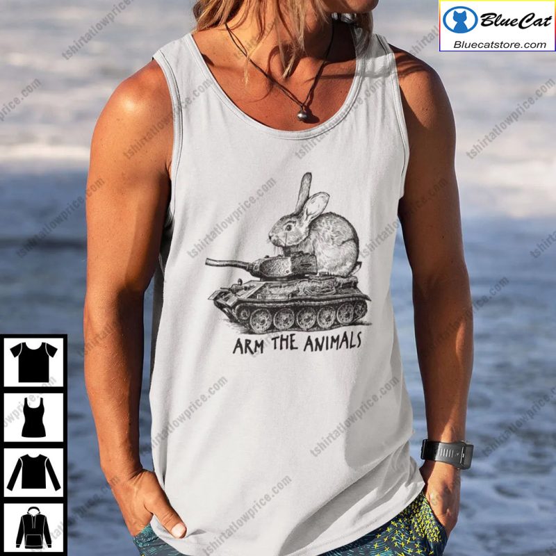 Arm The Animals Bunny Easter Day Shirt 2