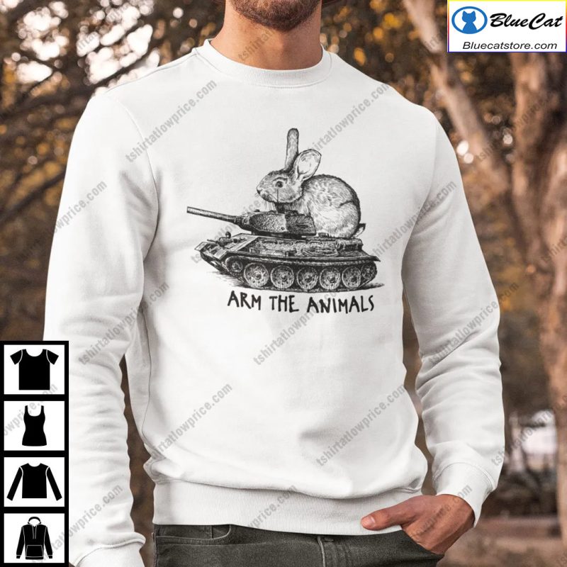 Arm The Animals Bunny Easter Day Shirt 3