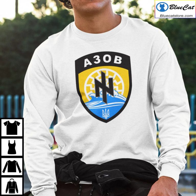 Azov Battalion Shirt Ukraina Azov Battalion A30b - Bluecat