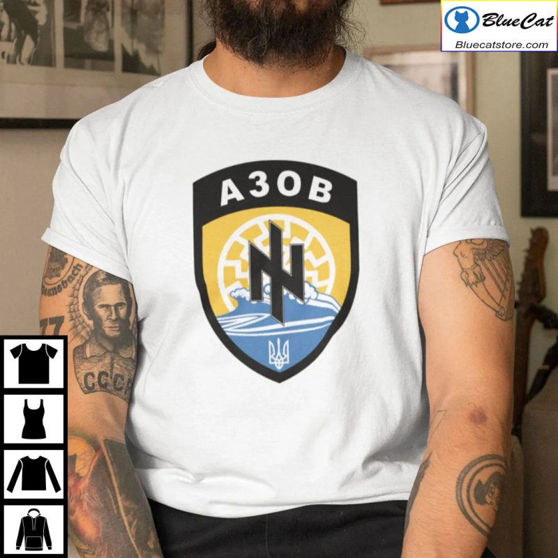 Azov Battalion Shirt Ukraina Azov Battalion A30b