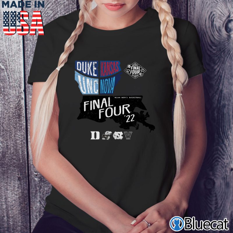 Black Ladies Tee 2022 NCAA Tournament March Madness Final Four Group Chant T Shirt