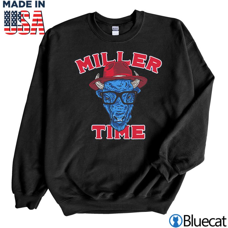 Black Sweatshirt Miller Time Bills Mafia T shirt