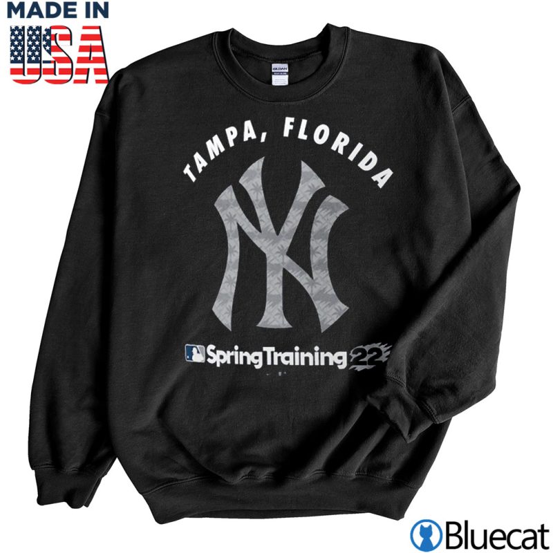 Black Sweatshirt New York Yankees 2022 Spring Training T Shirt