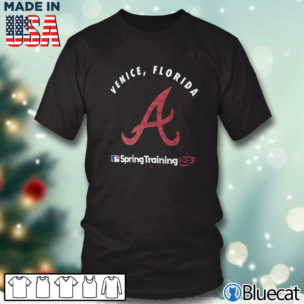 Atlanta Braves 2022 Spring Training T-Shirt, Long sleeve, hoodie - Bluecat