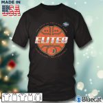 Black T shirt Miami Hurricanes 2022 NCAA Mens Basketball Tournament March Madness Elite Eight T Shirt