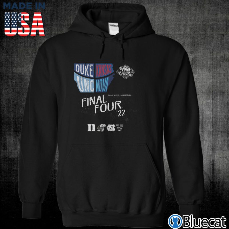 Black Unisex Hoodie 2022 NCAA Tournament March Madness Final Four Group Chant T Shirt