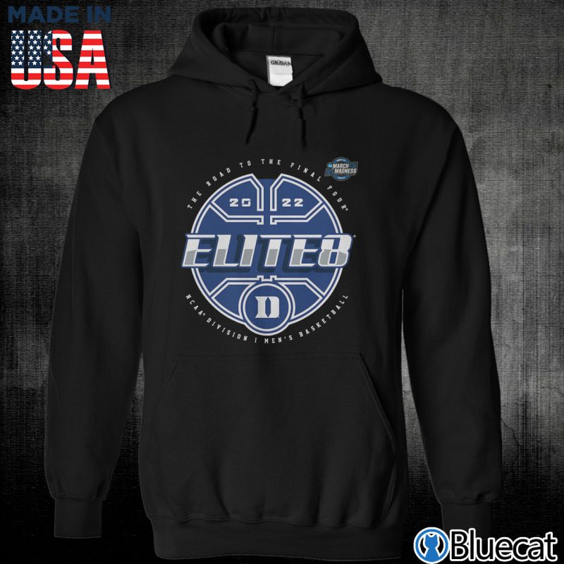 Black Unisex Hoodie Duke Blue Devils 2022 Tournament March Madness Elite Eight Elite T Shirt