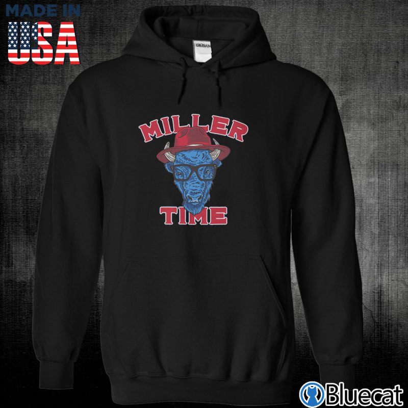Black Unisex Hoodie Miller Time Bills Mafia T shirt
