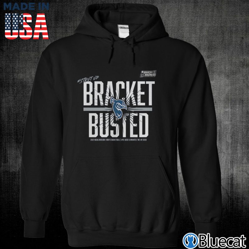 Black Unisex Hoodie Saint Peters Peacocks 2022 Tournament March Madness Busted T Shirt