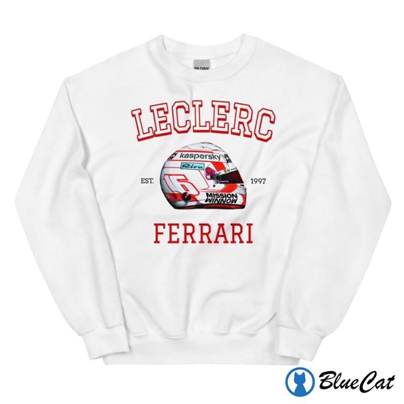 Charles Leclerc Formula One Racing Ferrari T shirt Sweatshirt 1