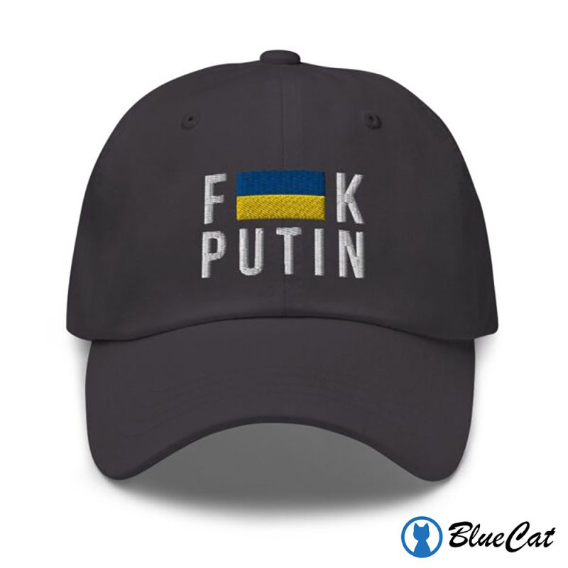 Fuck Putin No War Ukraine Embroidered Hat
