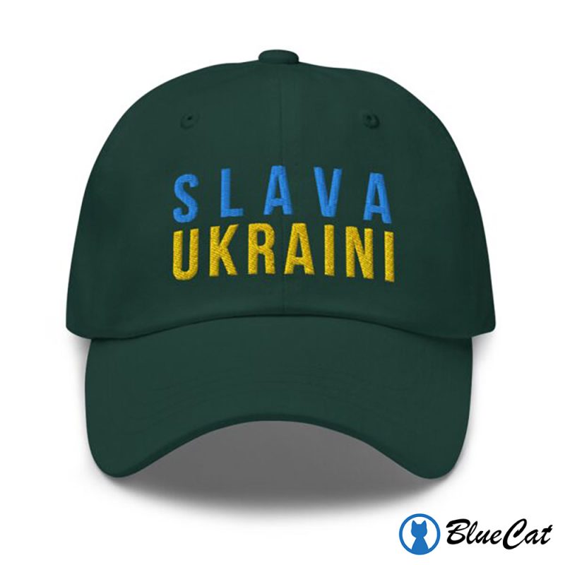 Glory To Ukraine Slava Ukraini Embroidered Hat 2